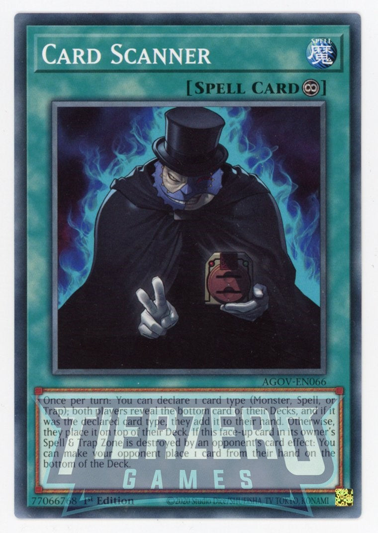 AGOV-EN066 - Card Scanner - Common - Continuous Spell - Age of Overlord