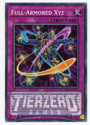 AGOV-EN071 - Full-Armored Xyz - Common - Age of Overlord