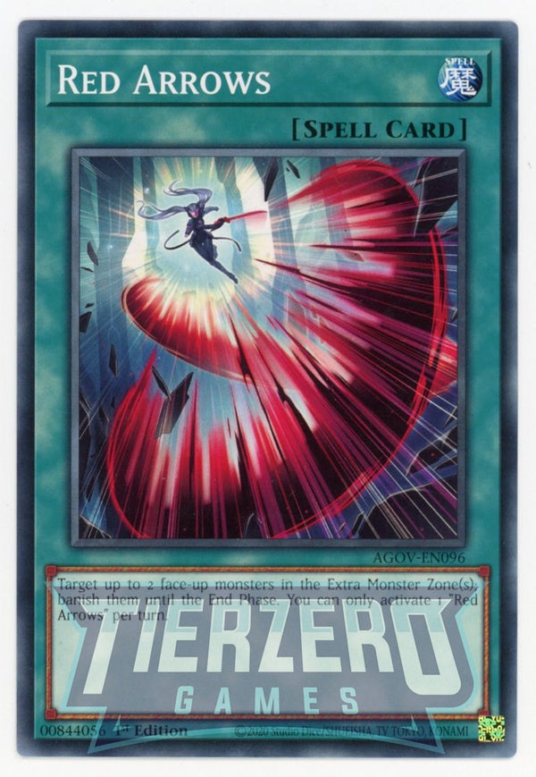 AGOV-EN096 - Red Arrows - Common - Normal Spell - Age of Overlord