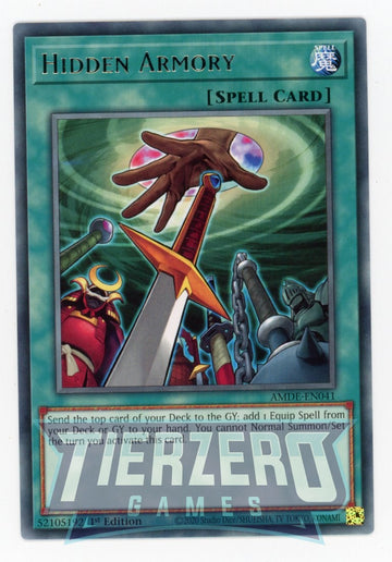 AMDE-EN041 - Hidden Armory - Rare - Amazing Defenders