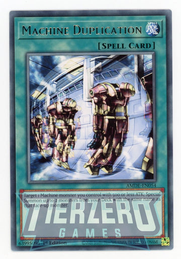 AMDE-EN054 - Machine Duplication - Rare - Amazing Defenders