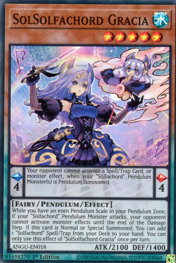 ANGU-EN018 - SolSolfachord Gracia - Super Rare - Ancient Guardians