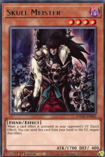 ANGU-EN043 - Skull Meister - Rare - Ancient Guardians