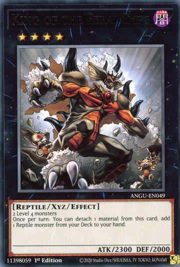 ANGU-EN049 - King of the Feral Imps - Rare - Ancient Guardians