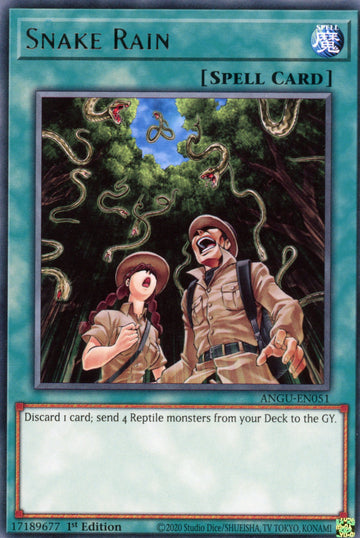 ANGU-EN051 - Snake Rain - Rare - Ancient Guardians