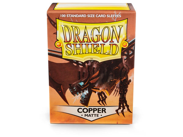Dragon Shield 100 Copper Matte Standard Sleeve