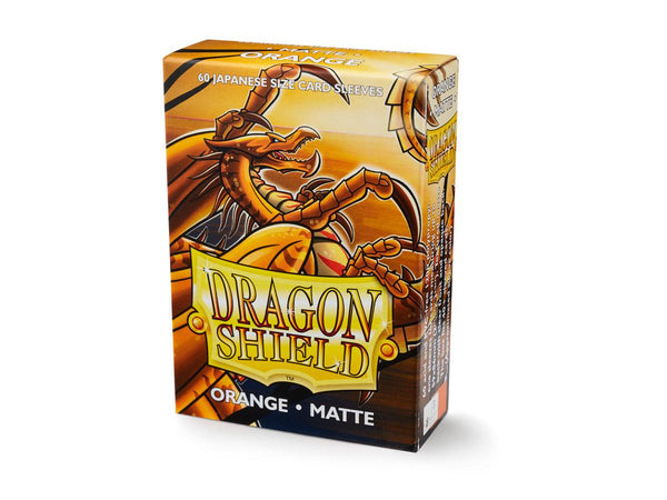 Dragon Shield 60 Orange Matte Small Sleeves