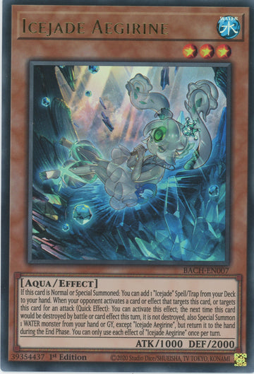 BACH-EN007 - Icejade Aegirine - Ultra Rare - Battle of Chaos