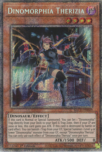 BACH-EN009 - Dinomorphia Therizia - Starlight Rare - Battle of Chaos
