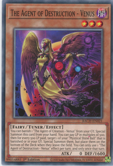 BACH-EN021 - The Agent of Destruction - Venus - Common - Battle of Chaos