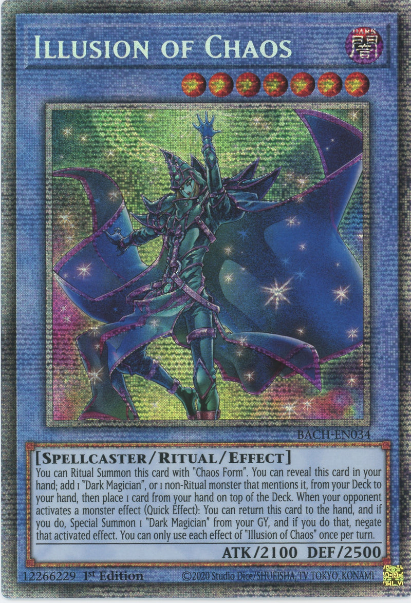 BACH-EN034 - Illusion of Chaos - Starlight Rare - Effect Monster - Battle of Chaos