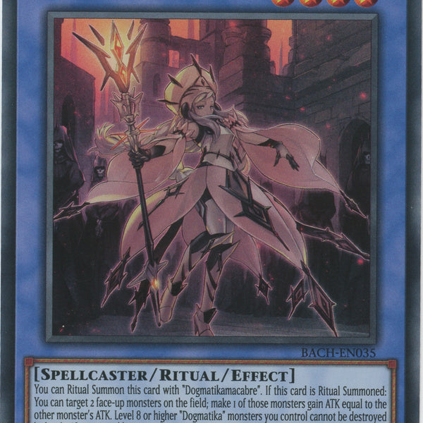 yugioh dogmatika ritual deck BACH-EN035 - White Relic of Dogmatika - Super Rare