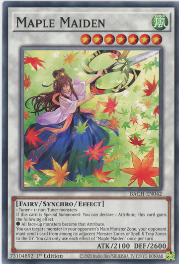BACH-EN042 - Maple Maiden - Common - Battle of Chaos