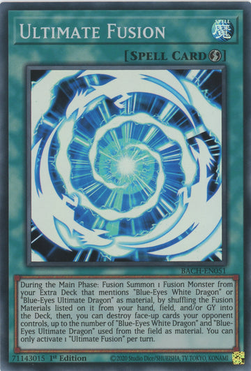 BACH-EN051 - Ultimate Fusion - Super Rare - Battle of Chaos