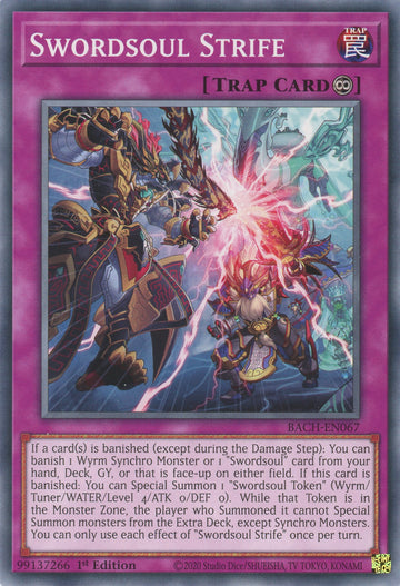 BACH-EN067 - Swordsoul Strife - Common - Battle of Chaos