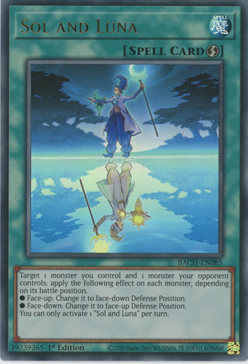 BACH-EN085 - Sol and Luna - Ultra Rare - Battle of Chaos