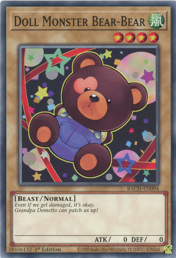 BACH-EN094 - Doll Monster Bear-Bear - Common - Battle of Chaos