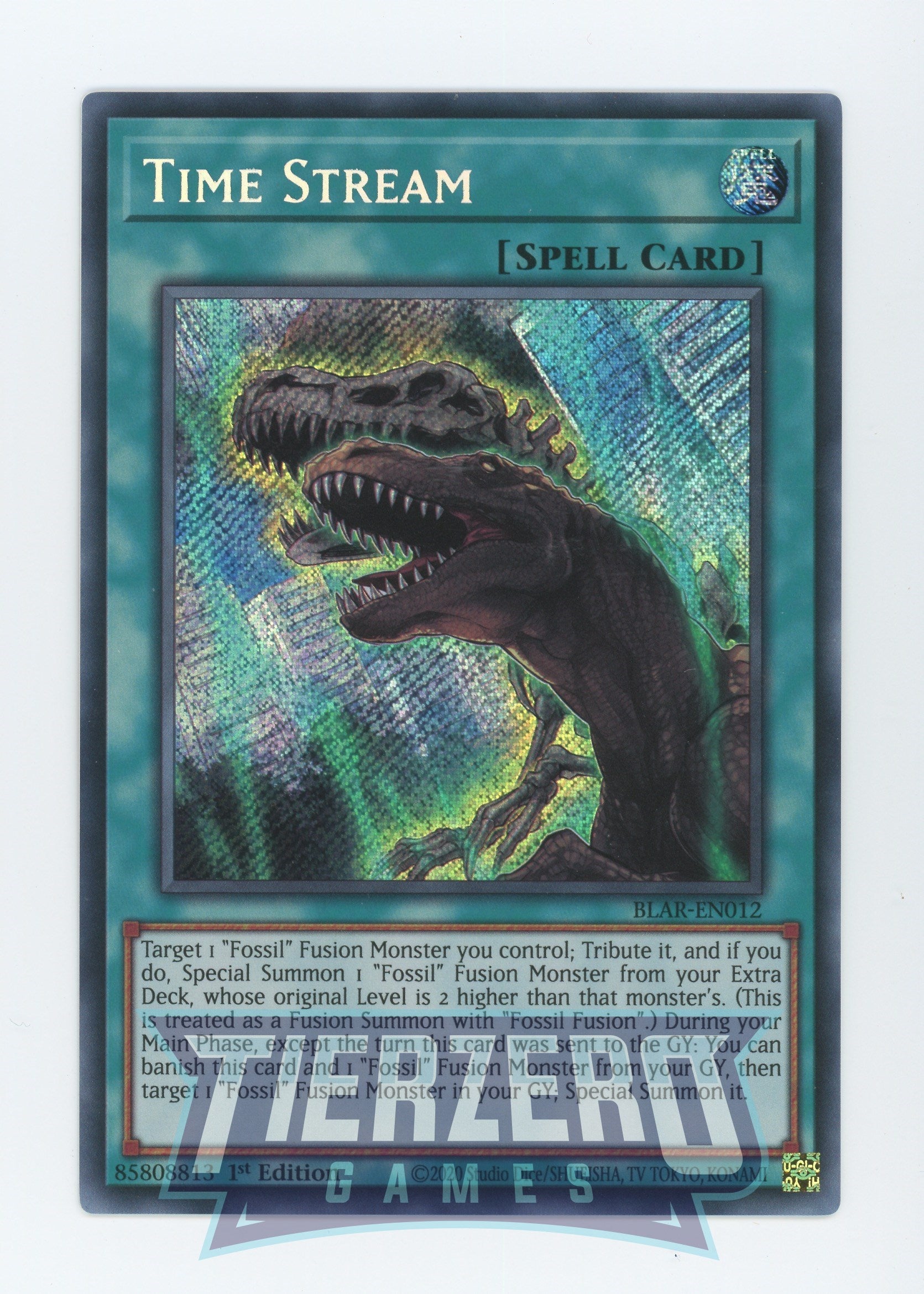 BLAR-EN012 - Time Stream - Secret Rare - Normal Spell - Battles of Legend Armageddon