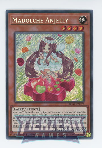 BLAR-EN073 - Madolche Anjelly - Secret Rare - Battles of Legend: Armageddon