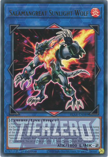 BLAR-EN089 - Salamangreat Sunlight Wolf - Ultra Rare - Battles of Legend: Armageddon