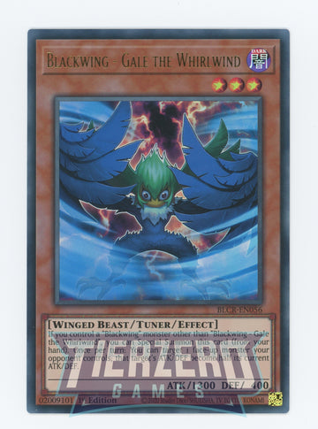 BLCR-EN056 - Blackwing - Gale the Whirlwind - Ultra Rare - Battles of Legend: Crystal Revenge