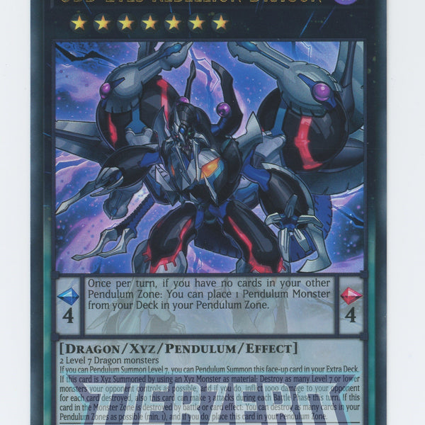 xyz pendulum monsters BLCR-EN076 - Odd-Eyes Rebellion Dragon - Ultra Rare