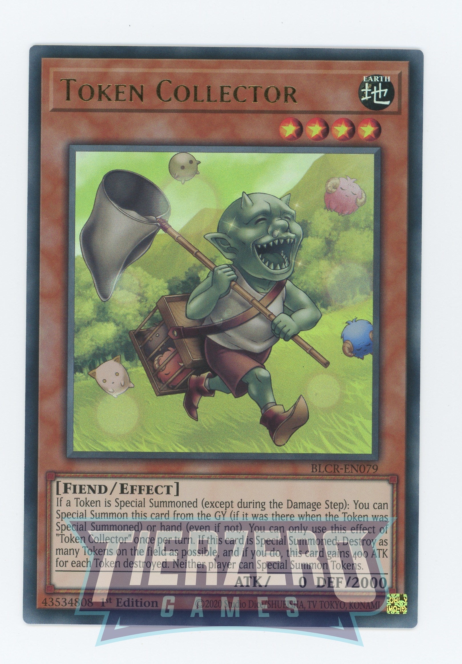 BLCR-EN079 - Token Collector - Ultra Rare - Effect Monster - Battles of Legend Crystal Revenge