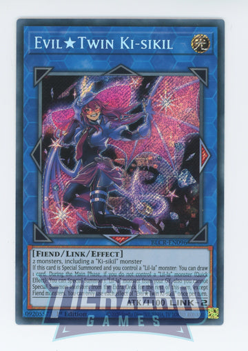 BLCR-EN096 - Evil★Twin Ki-sikil - Secret Rare - Battles of Legend: Crystal Revenge
