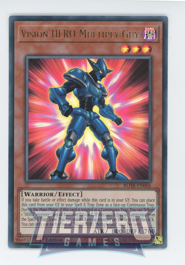 BLHR-EN006 - Vision HERO Multiply Guy - Ultra Rare - Battles of Legend: Hero's Revenge - 1st Edition