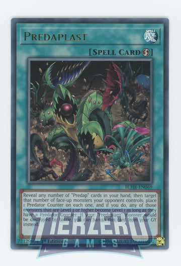 BLHR-EN069 - Predaplast - Ultra Rare - Battles of Legend: Hero's Revenge - 1st Edition