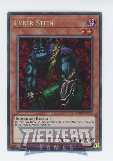 BLHR-EN074 - Cyber-Stein - Secret Rare - Battles of Legend: Hero's Revenge - 1st Edition