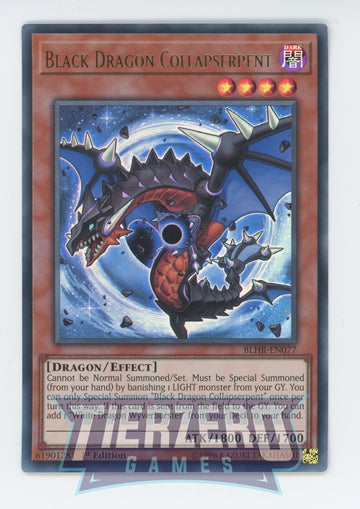 BLHR-EN077 - Black Dragon Collapserpent - Ultra Rare - Battles of Legend: Hero's Revenge - 1st Edition