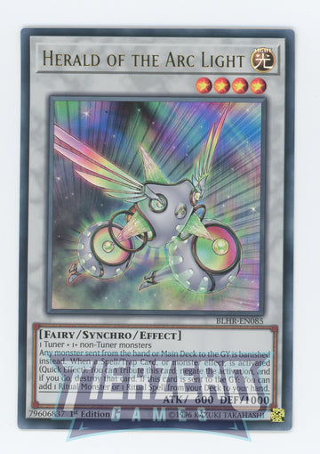BLHR-EN085 - Herald of the Arc Light - Ultra Rare - Battles of Legend: Hero's Revenge - 1st Edition