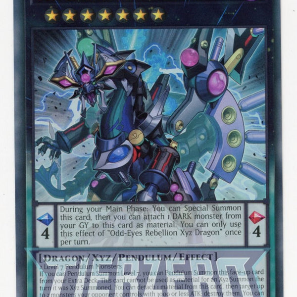 xyz pendulum monsters BLMR-EN005 - Odd-Eyes Rebellion Xyz Dragon - Ultra Rare