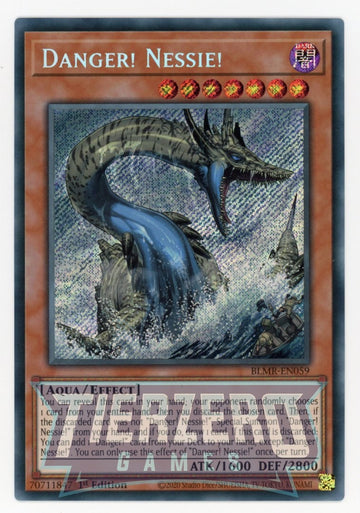BLMR-EN059 - Danger! Nessie! - Secret Rare - Battles of Legend: Monstrous Revenge