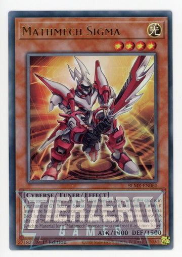 BLMR-EN060 - Mathmech Sigma - Ultra Rare - Battles of Legend: Monstrous Revenge