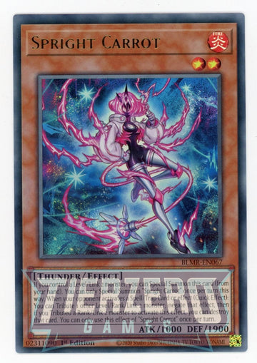 BLMR-EN067 - Spright Carrot - Ultra Rare - Battles of Legend: Monstrous Revenge
