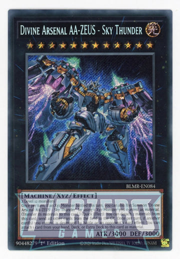 BLMR-EN084 - Divine Arsenal AA-ZEUS - Sky Thunder - Secret Rare