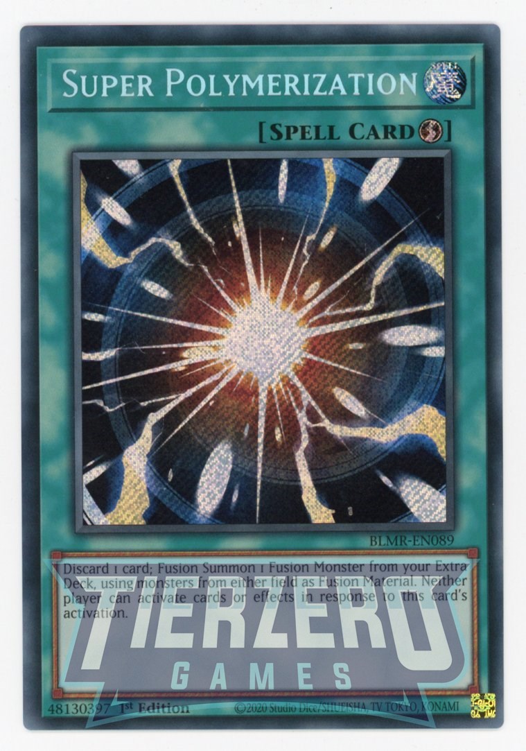 BLMR-EN089 - Super Polymerization - Secret Rare - Quick-Play Spell - Battles of Legend Monstrous Revenge