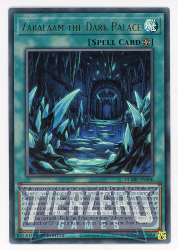 BLMR-EN096 - Zaralaam the Dark Palace - Ultra Rare - Battles of Legend: Monstrous Revenge