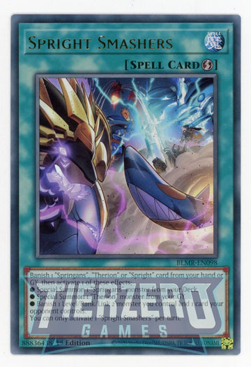 BLMR-EN098 - Spright Smashers - Ultra Rare - Battles of Legend: Monstrous Revenge
