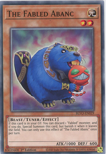 BLVO-EN019 - The Fabled Abanc - Common - Blazing Vortex