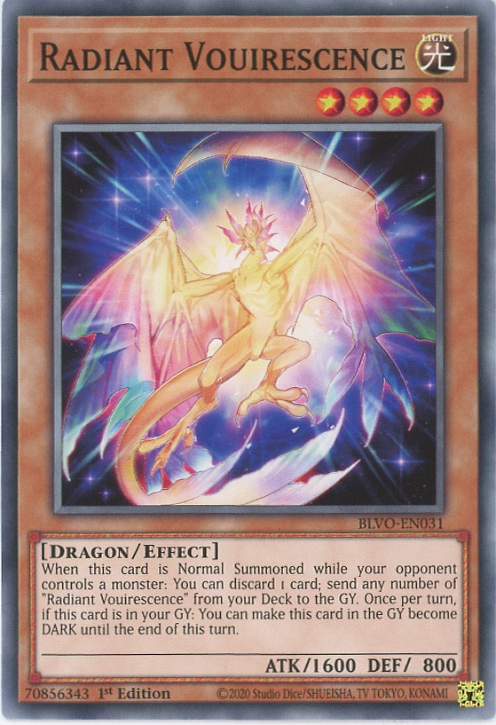 BLVO-EN031 - Radiant Vouirescence - Common - Effect Monster - Blazing Vortex