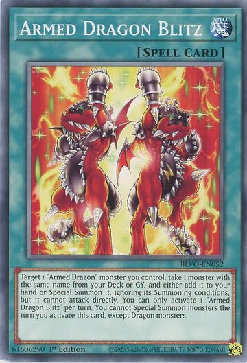 BLVO-EN052 - Armed Dragon Blitz - Common - Blazing Vortex