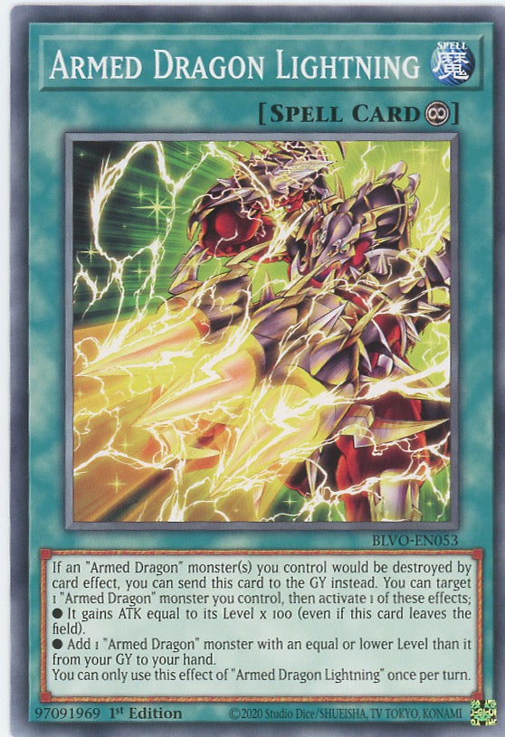 BLVO-EN053 - Armed Dragon Lightning - Common - Continuous Spell - Blazing Vortex