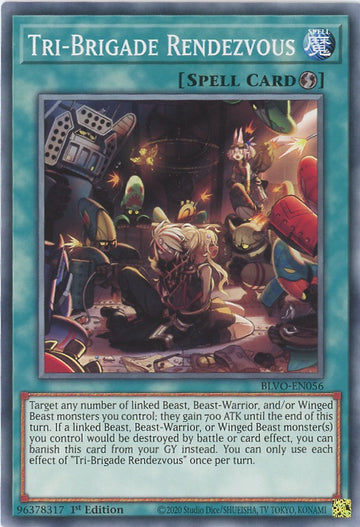 BLVO-EN056 - Tri-Brigade Rendezvous - Common - Blazing Vortex