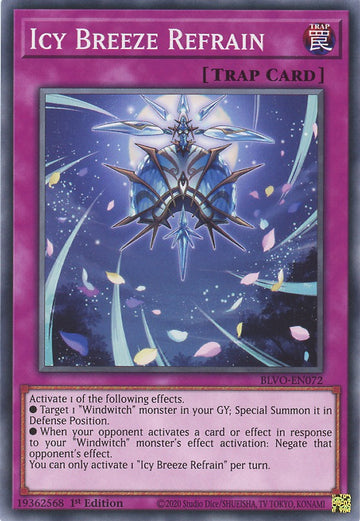 BLVO-EN072 - Icy Breeze Refrain - Common - Blazing Vortex