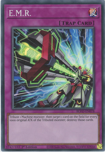 BLVO-EN078 - E.M.R. - Super Rare - Blazing Vortex