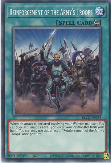 BLVO-EN088 - Reinforcement of the Army's Troops - Common - Blazing Vortex