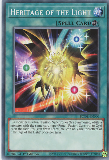 BODE-EN000 - Heritage of the Light - Common - Burst of Destiny